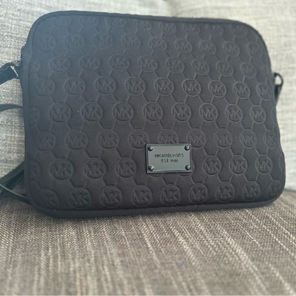 Authentic MK padded tablet bag with strap